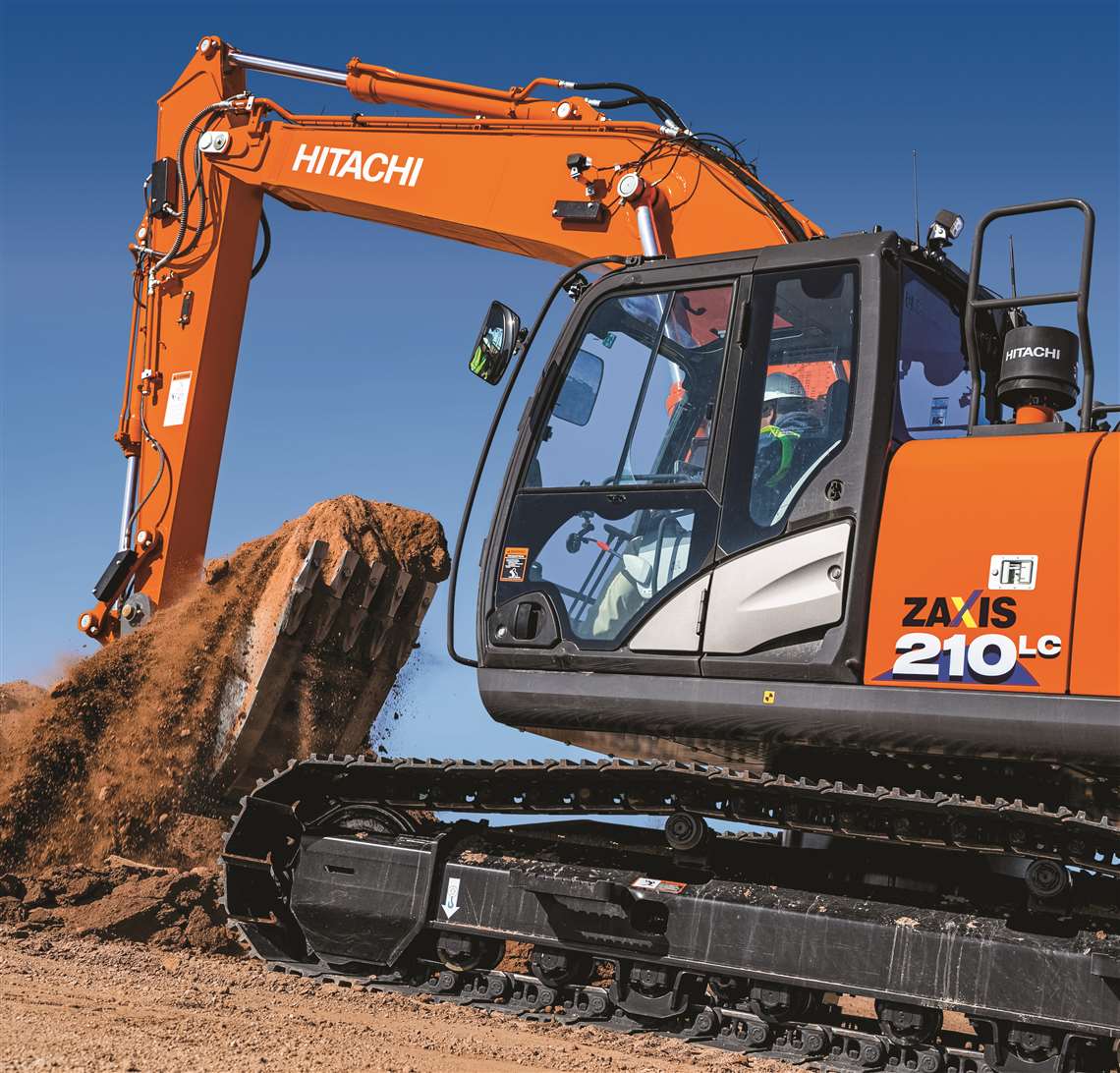 Hitachi ZX210LC-6 excavator