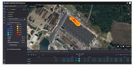 Terrain mapping with Smart Construction Dashboard