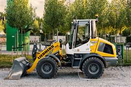 The L 507 E battery-electric wheel loader