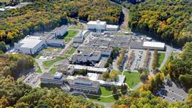 Aerial view of the Princeton Plasma Physics Laboratory