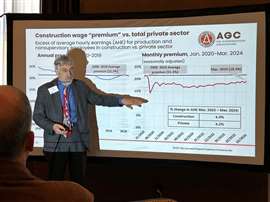 AGC chief economist Ken Simonson (Image: Mitchell Keller)