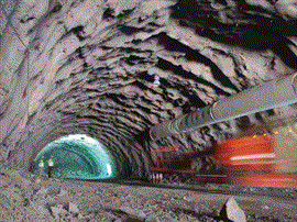 Halcrow designed and is supervising construction of the biggest rock tunnel in the UAE which passes 