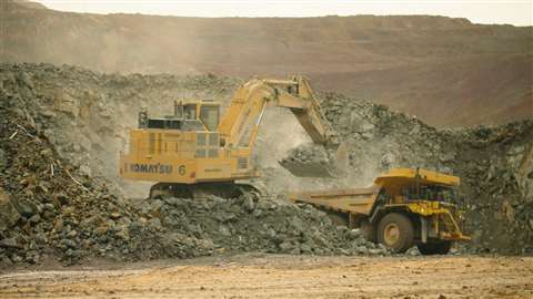 Minas de Riotinto mine in Spain 
